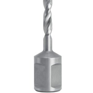 ACTOOL 1/4'' Diameter x 1'' Depth of Cut HSS Solid Drill with 3/4'' Weldon Shank,HSS Fully Ground Drill