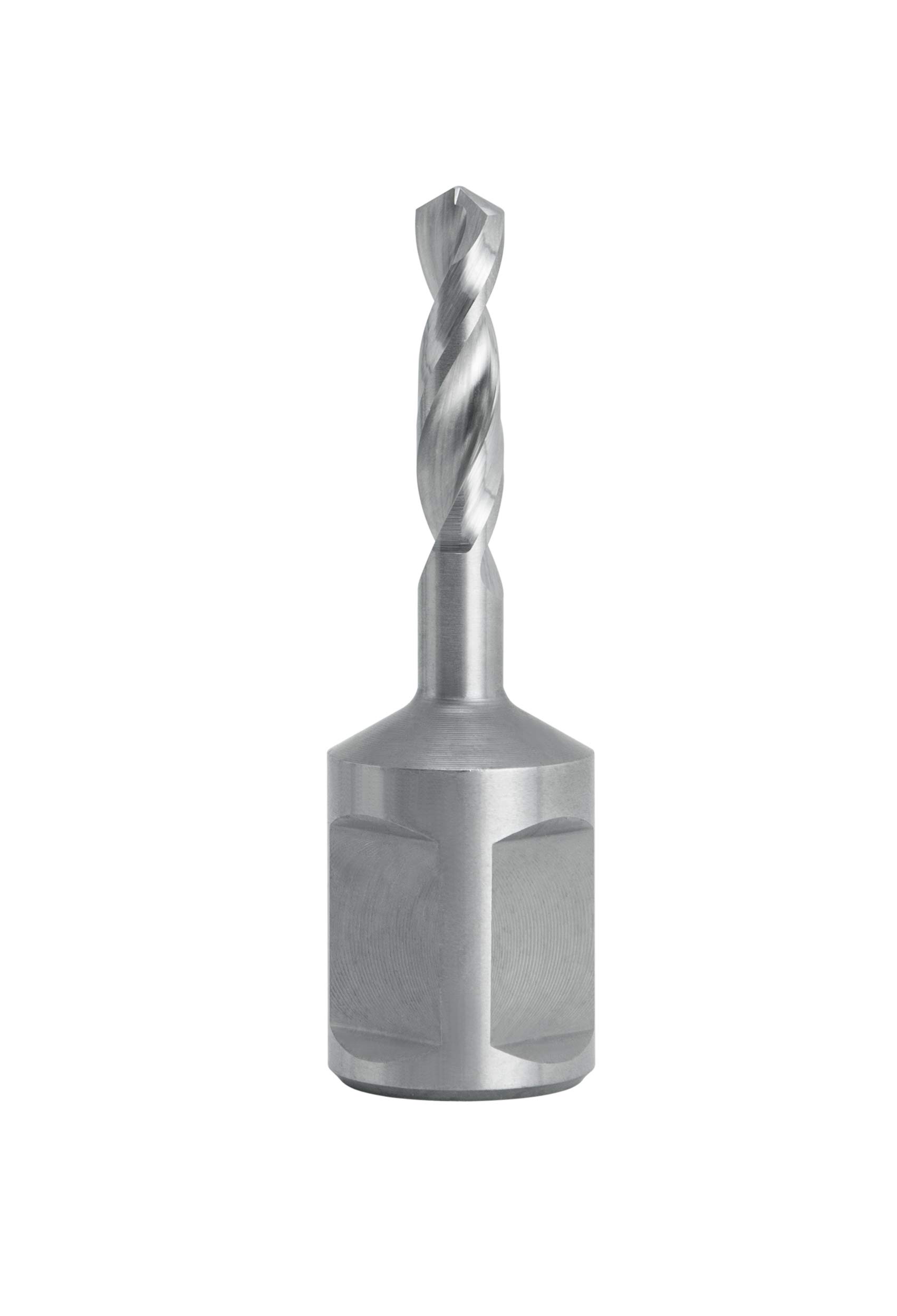 ACTOOL 1/4'' Diameter x 1'' Depth of Cut HSS Solid Drill with 3/4'' Weldon Shank,HSS Fully Ground Drill