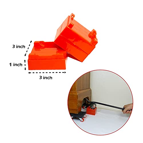 BC Creation DIY Dolly KIT | Furniture Dolly Four Furniture Movers with a Furniture Lifter and Furniture Jack | Heavy Furniture Roller Move Tools with Wheels