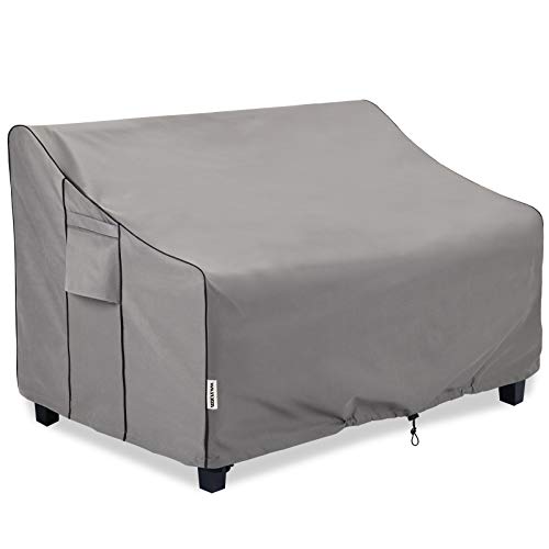 BOLTLINK Outdoor Patio Furniture Covers Waterproof ,Durable 3-Seater Sofa Cover Fits up to 76W x 40D x 33H inches