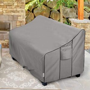 BOLTLINK Outdoor Patio Furniture Covers Waterproof ,Durable 3-Seater Sofa Cover Fits up to 76W x 40D x 33H inches