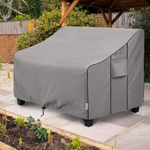 BOLTLINK Outdoor Patio Furniture Covers Waterproof ,Durable 3-Seater Sofa Cover Fits up to 76W x 40D x 33H inches