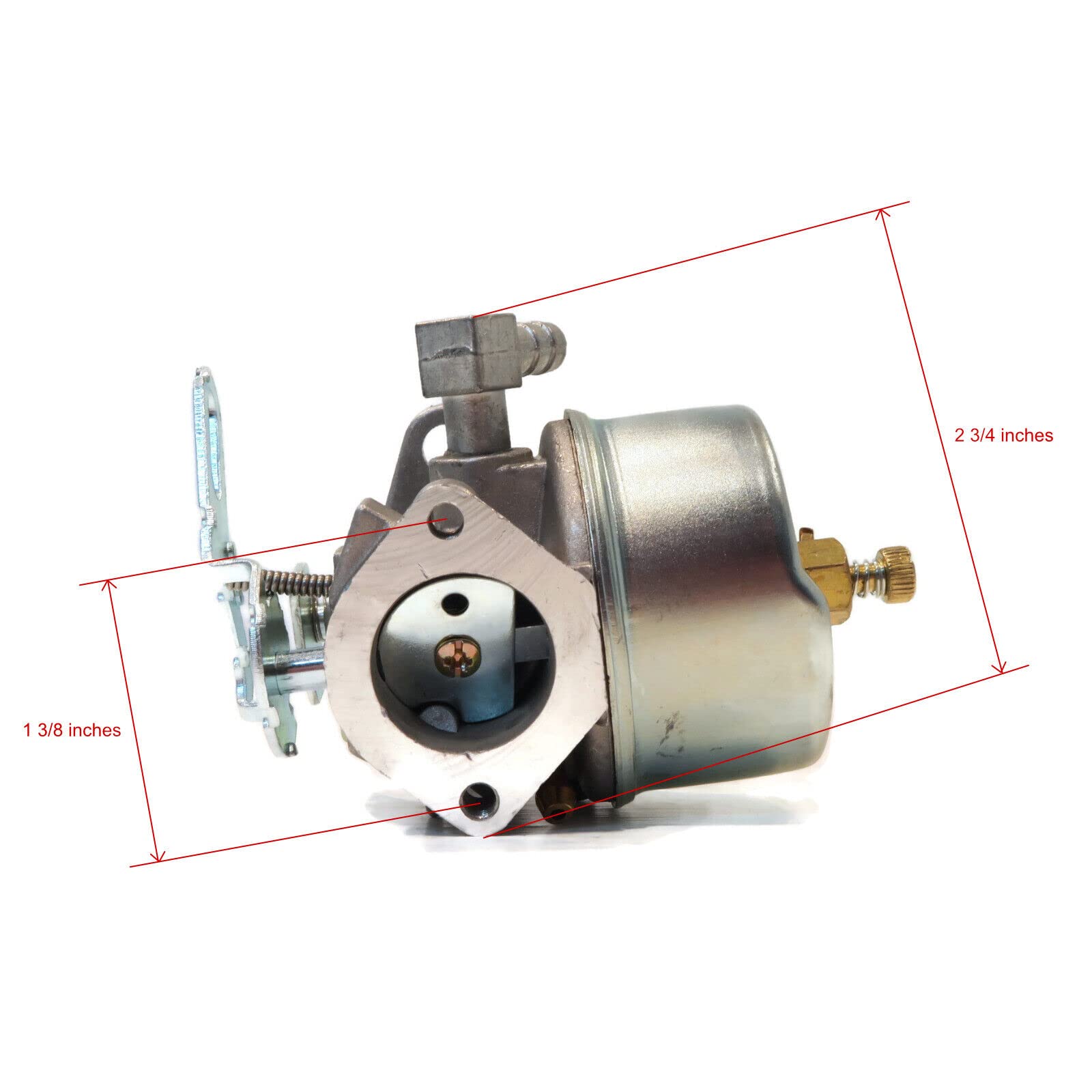 The ROP Shop | Carburetor with Gasket for Tecumseh HSSK50-67324N, HSSK50-67326L Snowblowers