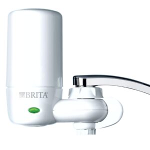 Brita Water Filter for Sink Complete Faucet Mount Water Filtration System + Brita Standard Water Filter Replacements