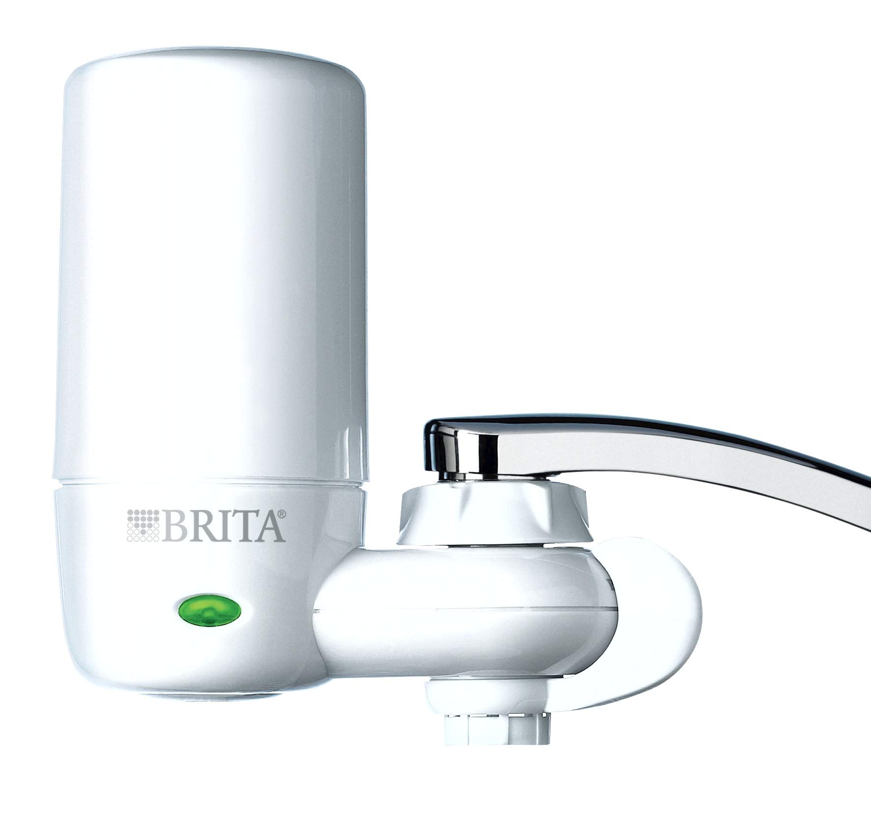 Brita Water Filter for Sink Complete Faucet Mount Water Filtration System + Brita Standard Water Filter Replacements