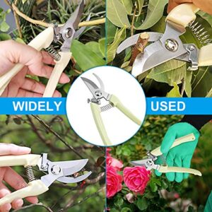 Garden Shears Pruning,Stainless Steel Pruning Shears,Garden Scissors,Bonsai Pruning Scissors Pruner Shears for Bud and Leaves Trimmer,Pruning Shears for Gardening.