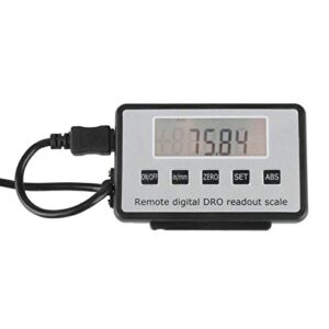 Digital Readout, 0-150mm Accurate Digital LCD Readout Scale for Milling Machines Lathes, Woodworking, Metalworking Machines