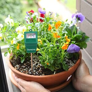 Damsimz Soil Moisture Meter, Plant Moisture Meter, Plant Water Meter Hydrometer for Plants Care, Gardening, Farming, Indoor & Outdoor Plants (No Battery Needed) Green