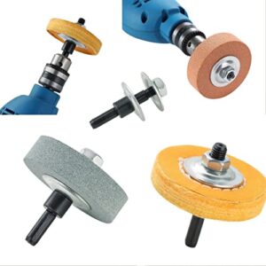 Amacupid Buffing Polishing Wheel Kits 3 inch, for Mini Bench Grinder、Electric Dril. Sharpening Knives Rust Removal Polishing.for Home DIY Grinding Polishing