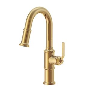 gerber plumbing kinzie kitchen faucet with pull down sprayer