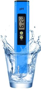 digital ph meter, ph meter 0.01 resolution pocket size high accuracy water quality tester,accuracy pocket size with 0-14 ph measurement range,suitable for aquariums, swimming pools