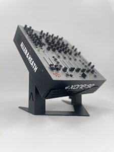 dj mixer and synth stand