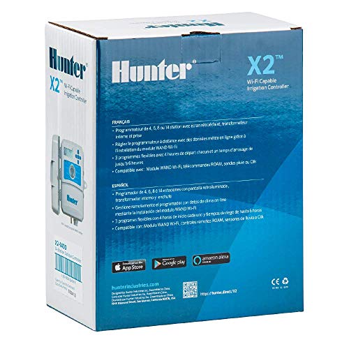 Hunter Industries Hydrawise X2 8-Station Outdoor Irrigation Controller