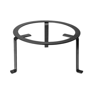 machika open fire tripod, outdoor fire pit cooking stand, round 40 cm design, portable, cast iron, perfect for camping, backyards, patios; grill, cook over campfire (16 inch)