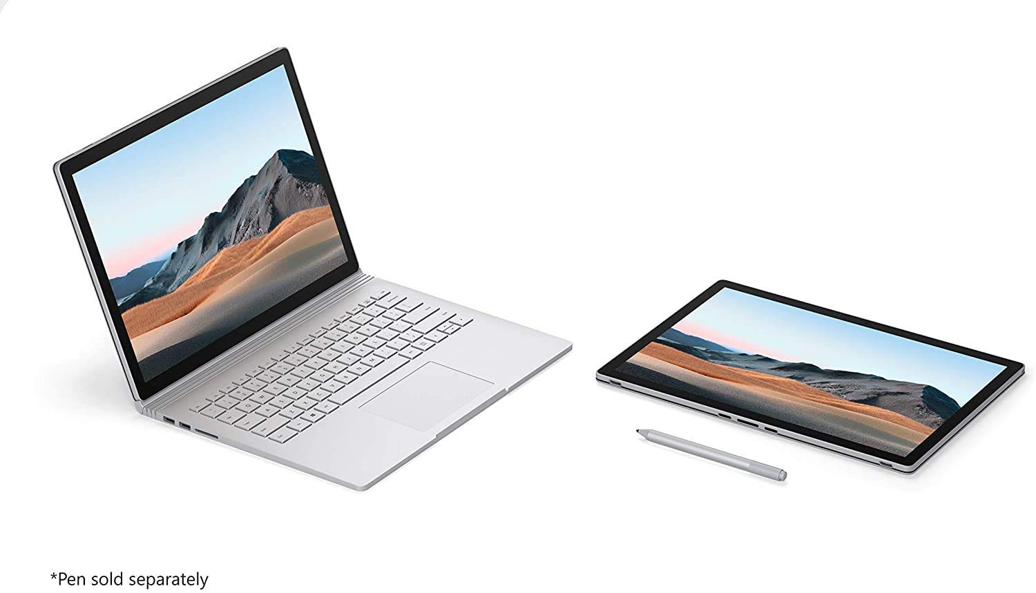 Microsoft Surface Book 3 13.5 Inch Touch-Screen 512GB i7 32GB RAM with Windows 10 Pro (Wi-Fi, 1.3GHz Quad-Core i7 up to 3.9GHz, Newest Version) SLM-00001 (Renewed)