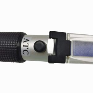 FVRYCA Milk Refractometer with ATC Milk Testing Equipment Easy to Test Milk Scale Range 0-20%