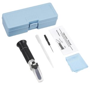 FVRYCA Milk Refractometer with ATC Milk Testing Equipment Easy to Test Milk Scale Range 0-20%