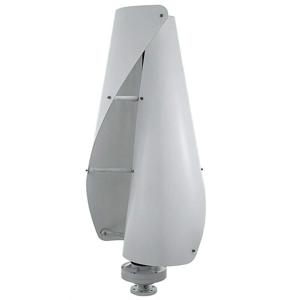 DNYSYSJ 400W Vertical Wind Power Turbine Generator 2 Ring Blades Wind Turbine with Charge Controller 12V DC