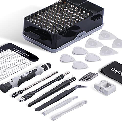 Precision Screwdriver Set, 138 in 1 Professional Computer Repair Tool Kit with 117 Bit, Compatible for Laptop, PC, Tablet, iPhone, MacBook, iPad, PS4, Xbox, RC Car and electronics