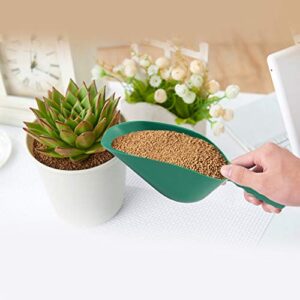 Multi-Function Plastic Garden Soil Scoop Gardening Shovels, Gardening Portable Scoop Agricultural Hanging Shovel PP Cultivation Digging Garden Accessories