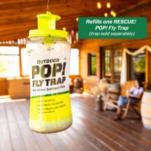 RESCUE! POP! Fly Trap Bait Refill – Outdoor Use – 4 Pack