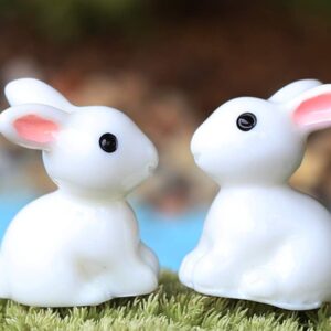 20pcs Collection White Miniature