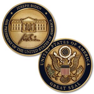 joeseph biden 46th president of the united states challenge coin