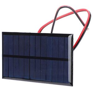 3Pcs Mini Solar Panel DC 6V Polysilicon Solar Cell Charger Module Solar DIY System Kits with 30cm Cable