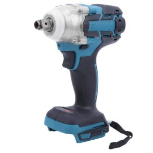 fafeicy impact wrench, 21v brushless electric wrench 520 (nm) maximum torque rechargeable brushless wrench for makita battery 18v