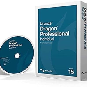 Dragon Professional Individual 15, Voice Recognition –PC Disc /DVD