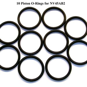 10 Pack Piston O-Rings for Hitachi Replaces Part Numbers 876-174 876174 and Fits Hitachi Nailer Models NV45AB2, N5008AC, NT65A2, NT50A