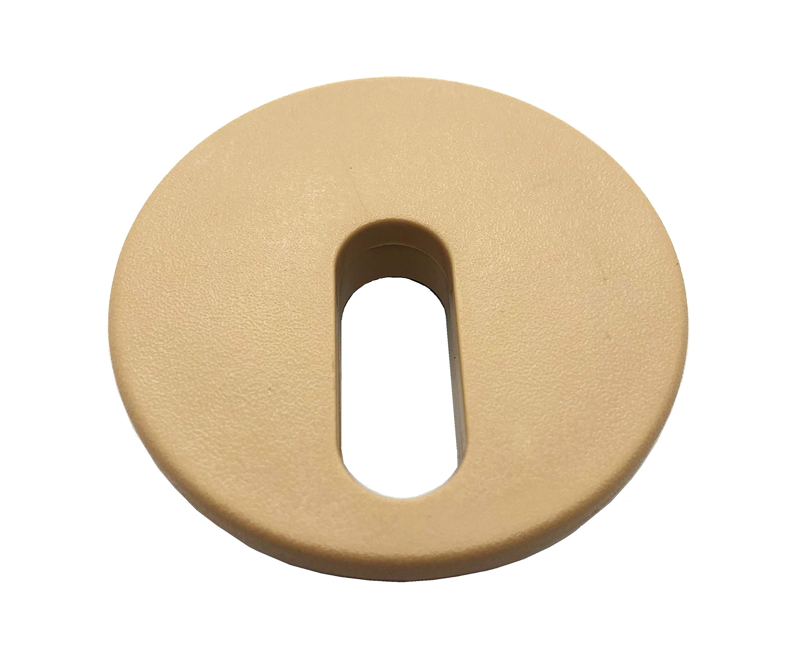 Custom Install Parts Round Tan Taupe Replacement Cap Cover for In Ground Deck Jet Fountain…