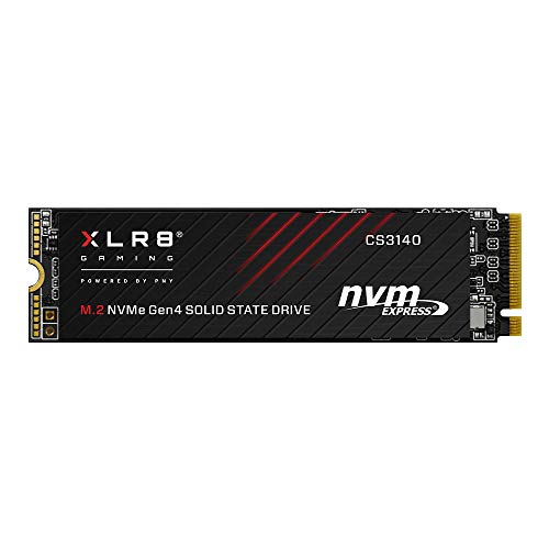 PNY XLR8 CS3140 1TB M.2 NVMe Gen4 x4 Internal Solid State Drive (SSD) - M280CS3140-1TB-RB​