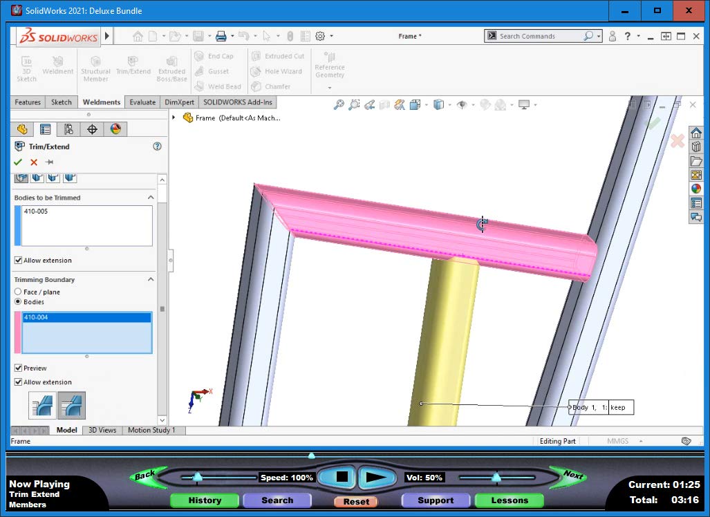 SOLIDWORKS 2021: Advanced Parts and Assemblies – Video Training Course