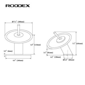 RODDEX Waterfall Bathroom Sink Faucet Solid Brass Glass One Handle Single Hole Basin Vanity Bathroom Faucet, Short,Brushed Nickel