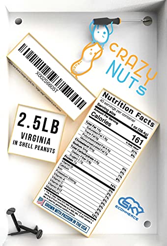 Sky | Premium USA Grown, Raw Peanuts in Shell For Squirrels, 2.5lb | Unsalted Peanuts In The Shell, Boiled Peanuts, Jumbo Raw Peanuts in the Shell, Squirrel Peanuts in Shell Unsalted