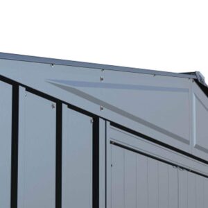 Arrow Classic Steel Storage Shed, 10x8, Blue Grey