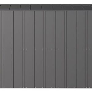 Arrow Classic Steel Storage Shed, 6x7, Charcoal