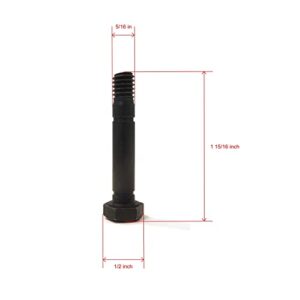 The ROP Shop | Shear Pin Bolt & Nut for Ariens Deluxe 24 921031, 921045 Snowblower Engines