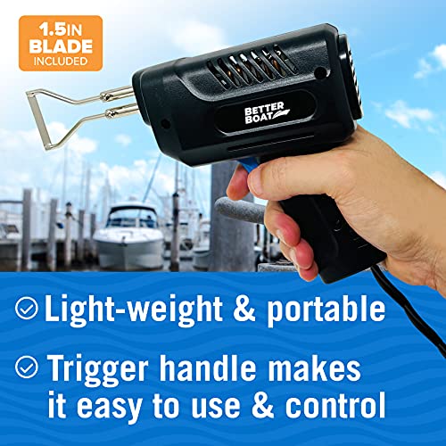 Hot Knife Rope Cutter for Heated Nylon Strap Cutting Marine Grade Line Cutter & Rope Sealer Lines Fabric Ribbon Cutter and Sealer Heat Knife and Sealing Tool Plastic Hot Knife Cutting Tool