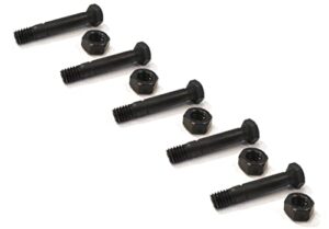 the rop shop | (pack of 5 shear pin bolt & nut for ariens deluxe track 24" 921024 & 28" 921023