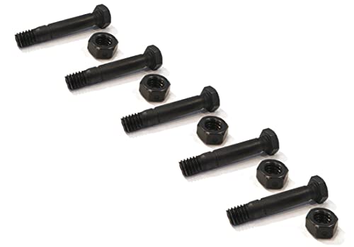 The ROP Shop | (Pack of 5 Shear Pin Bolt & Nut for Ariens Deluxe Track 24" 921024 & 28" 921023