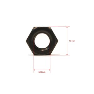 The ROP Shop | Shear Pin Bolt & Nut for Ariens Pro 28 926038, 926042, 926065 Snowblower Engines