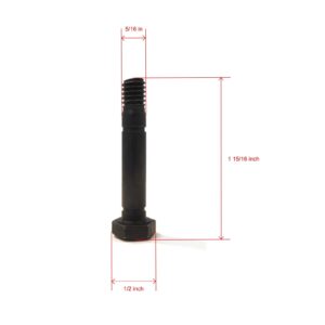 The ROP Shop | Shear Pin Bolt & Nut for Ariens Pro 28 926038, 926042, 926065 Snowblower Engines