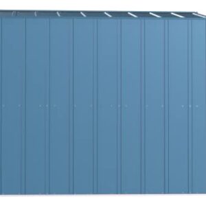 Arrow Classic Steel Storage Shed, 6x7, Blue Grey