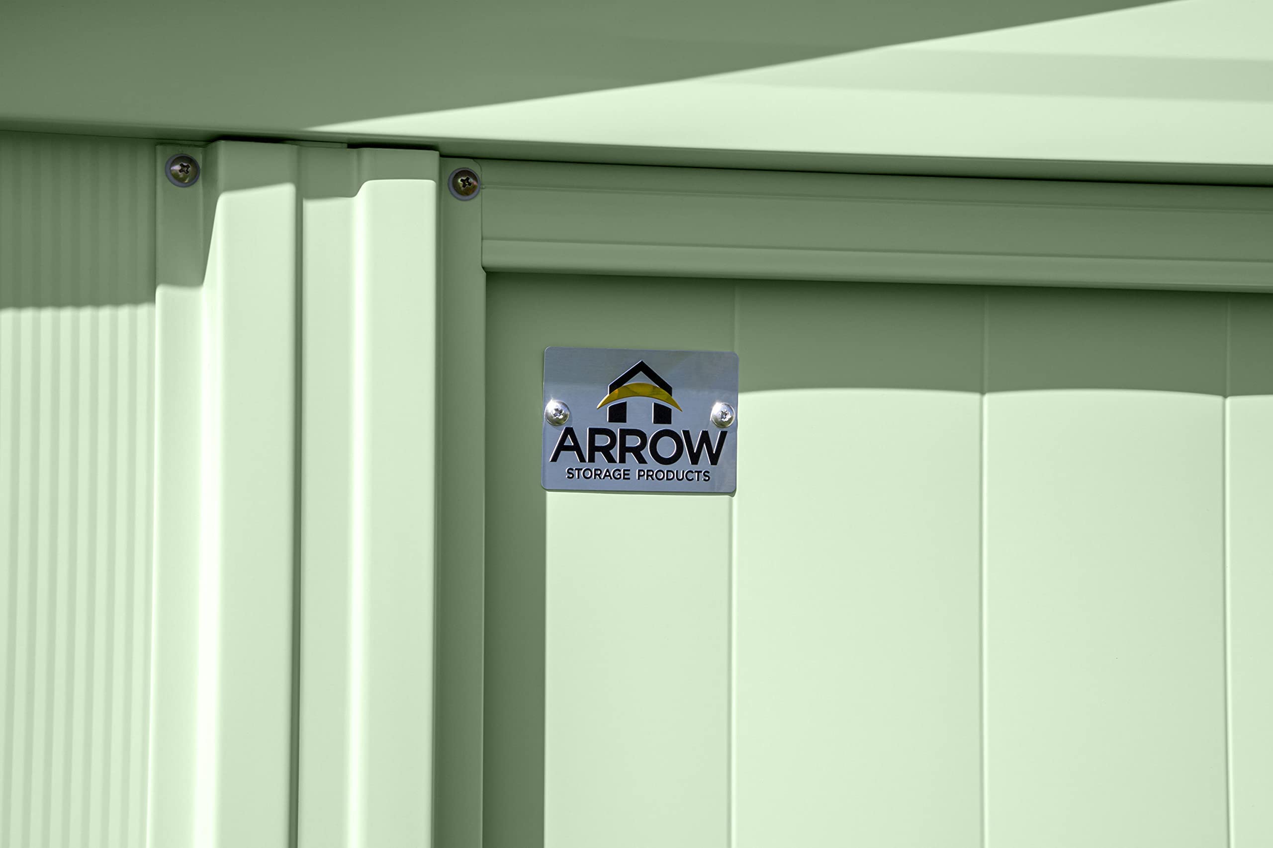 Arrow Classic Steel Storage Shed, 10x4, Sage Green