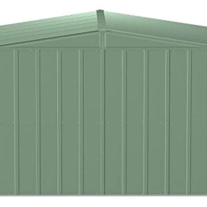 Arrow Classic Steel Storage Shed, 10x12, Sage Green