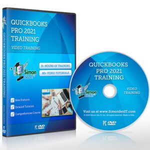 QuickBooks® Pro 2021 Tutorial: QuickBooks Training DVD for QuickBooks 2021 (Pro Edition)