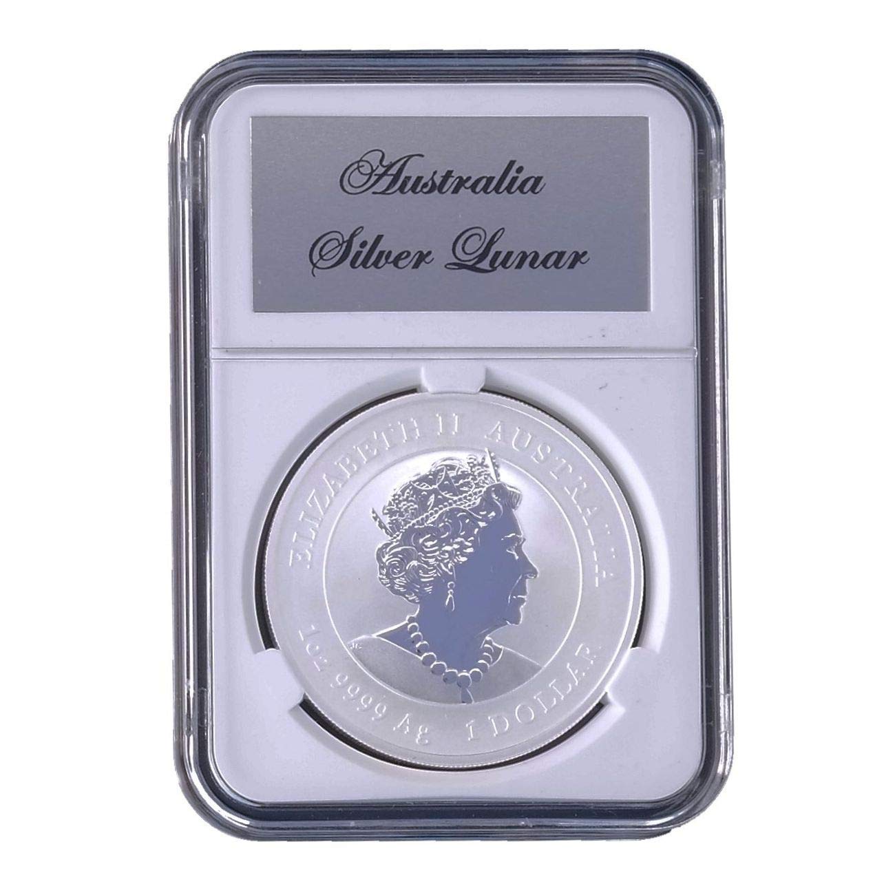 Ursae Minoris Elite Certified-Style Coin Holder for Australian Silver Lunar or Kookaburra 1 Ounce 3 Pak