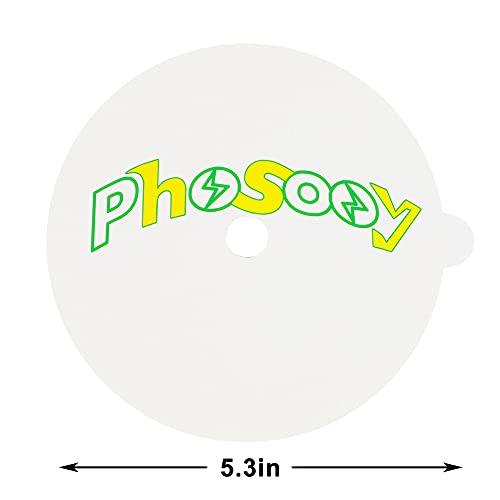 Phosooy Sticky Glue Board, Sticky Glue Board Pad Refills, Flea Trap Refill Discs for Pest Control Mosquito Trap, 10 Per Pack